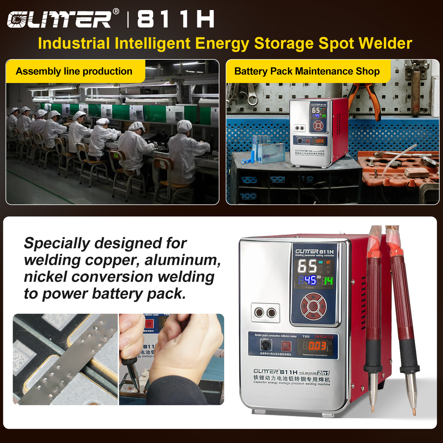GLITTER SPOT WELDING MACHINE 811H WITH 75B - Image 5